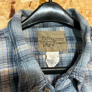 Field N Forest Blue Heavy Plaid Shirt/Jacket